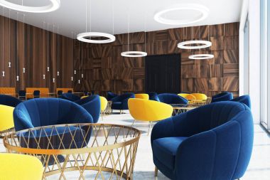 Ofis Bekleme odası köşe, ahşap