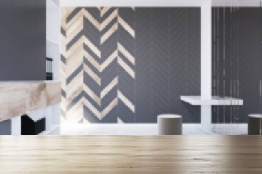 Cam ofis alanı yan bulanık bekliyor