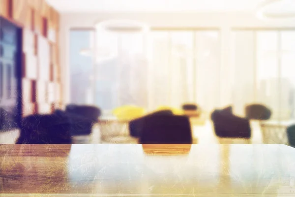 Office waiting room blurred — Stock Photo, Image