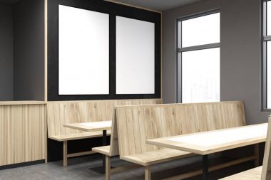 Gri Bar köşesi, posterler