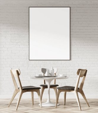 Restoran inerior, çatı poster yakın çekim