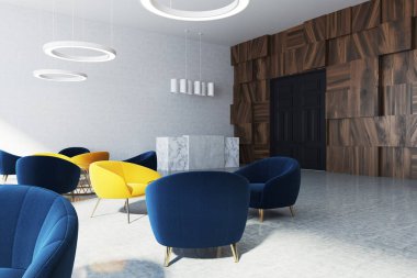 Ofis Bekleme odası ile hizmet veren Resepsiyon