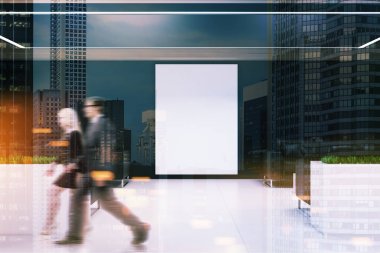 Siyah office bekleyen Oda, poster, çim bulanıklık