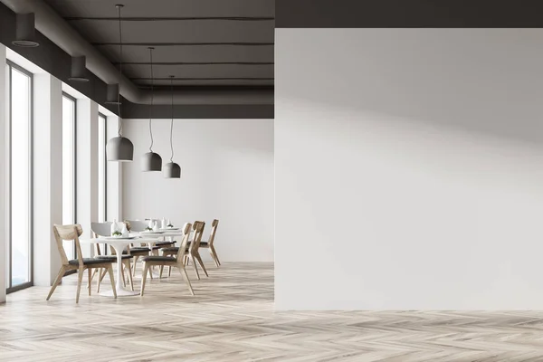 Witte café interieur — Stockfoto