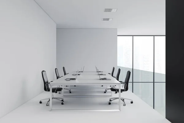 Interior de la sala de reuniones blanca — Foto de Stock