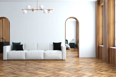 Beyaz oturma odası, beyaz kanepe