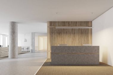 Çatı ahşap Resepsiyon salonu, sütun yakın çekim