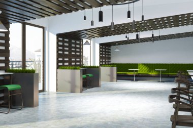 Eko stil café köşesi