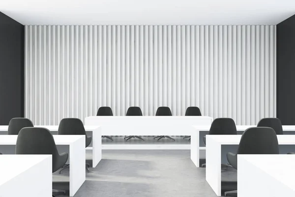 White lecture room in office
