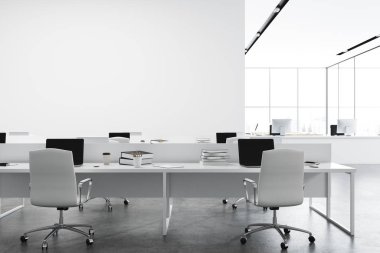 Açık alan şirket office beyaz