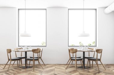 Beyaz loft Restoran iç