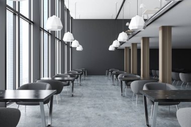 Şık ofis bekleme odası veya sınıf