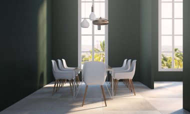 Zümrüt yemek odası iç