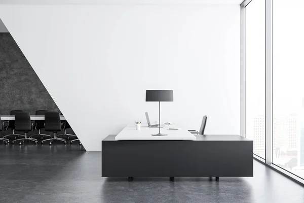 Luxury manager office interior — Stock Photo, Image