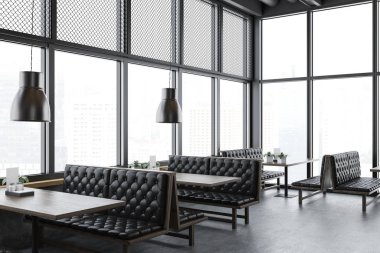 Lüks panoramik Restoran köşe