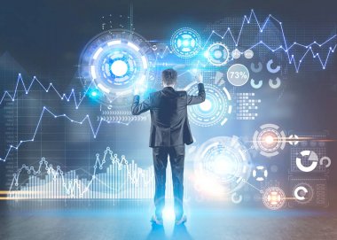 Adam bitcoin Hud arabirimi geleceği ile etkileşim