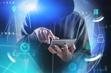 Tabletli hacker, grafiksel kullanıcı arayüzü
