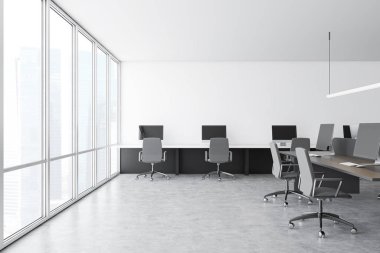 Panoramik açık alan ofis iç