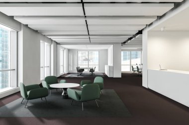 Yeşil bekleme odası ve konferans odası