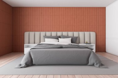 Turuncu ana yatak odasının önü.