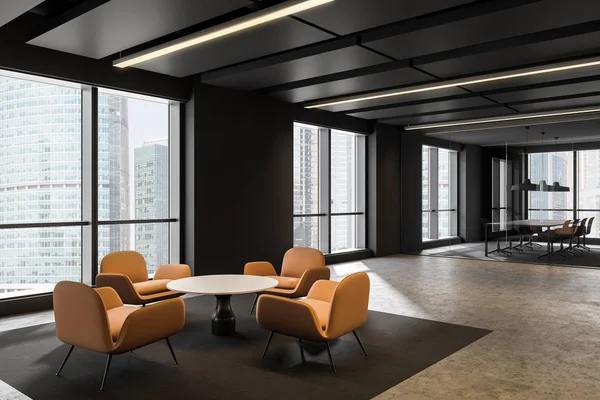 Office waiting room and meeting room interior — Stock Photo, Image