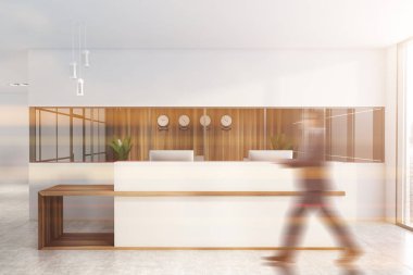 Beyaz Saray resepsiyonundan geçen bir iş adamı.