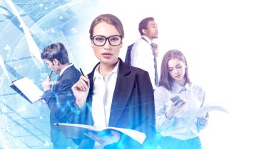 Şehirdeki Hi tech girişimi, ağ arayüzü