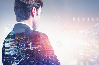 Gece şehrinde Ceo, grafik kullanıcı arayüzü