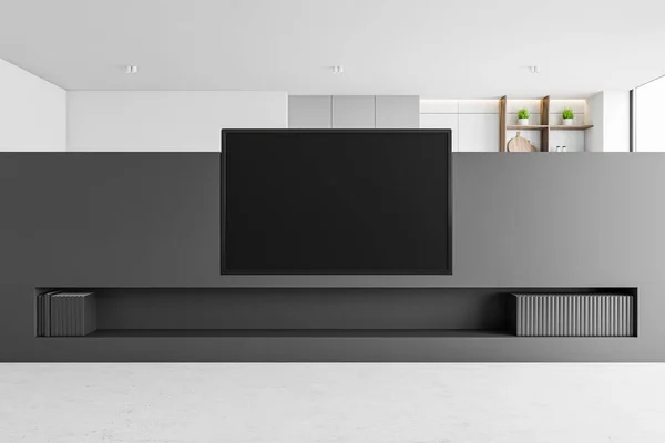 Home cinema na moderna sala de estar — Fotografia de Stock