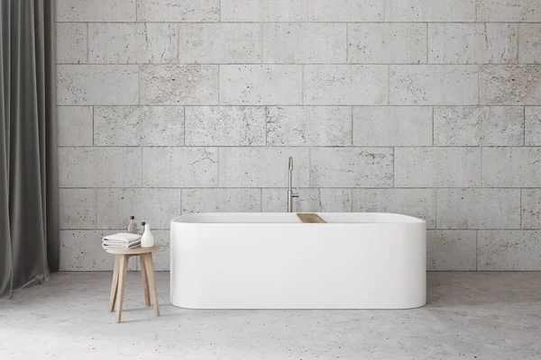 콘크리트 화장실의 렌더링 — 스톡 사진