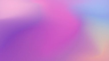 4K Sıvı Eğim Animasyonu. Holografik neon folyo animasyonu. renkli soyut arkaplan