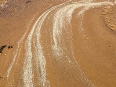 güzel kum dokusu rüzgar, su ve kum