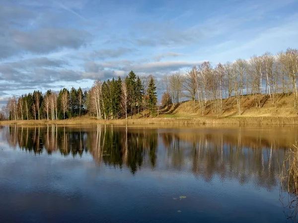 Vackert höstlandskap — Stockfoto