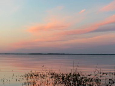 Günbatımı arkaplan, soyut fotoğraf konseptinin doğal görünümü.