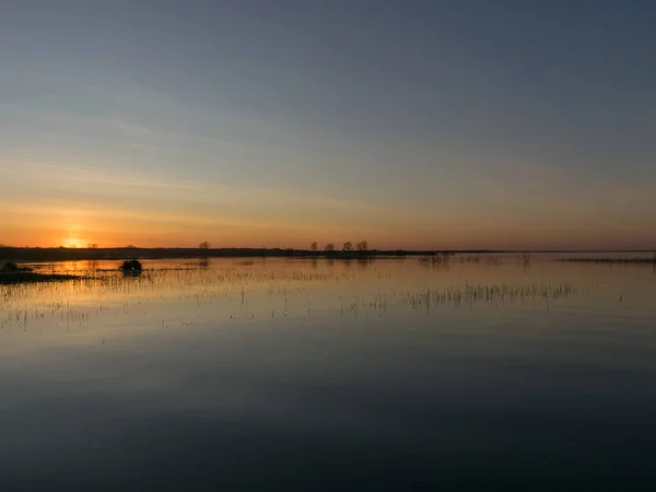 Sonnenuntergang Hintergrund Natürliche Ansicht Von Abstrakten Foto Konzept — Stockfoto