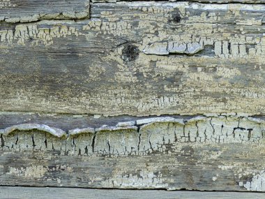 Arkaplan için uygun, eski bir boyanmış tahta dokusu olan fotoğraf