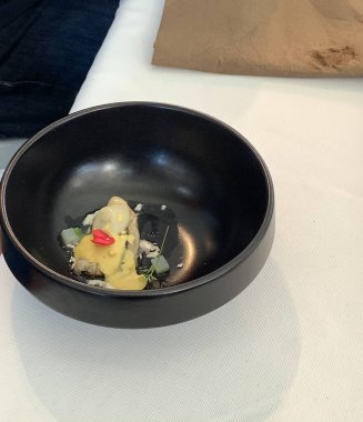 İstiridyeler uzman şefler tarafından harika ve lezzetli yapıldı.