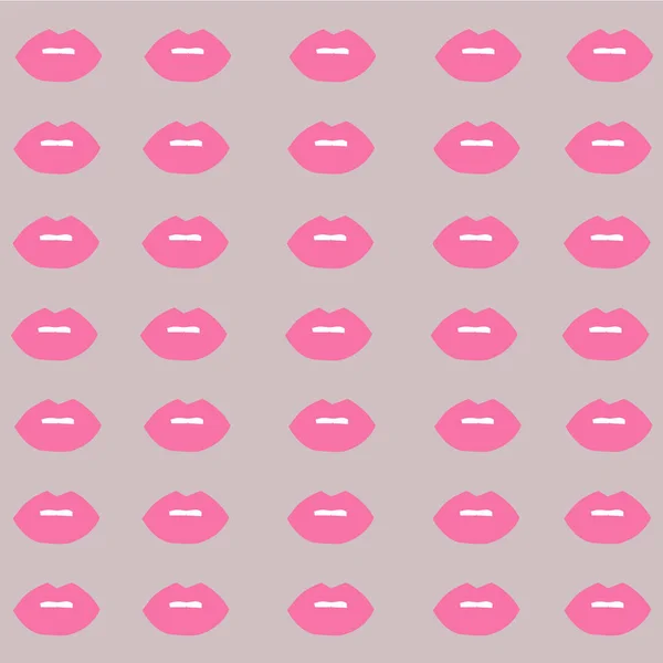 Pembe dudakları desen