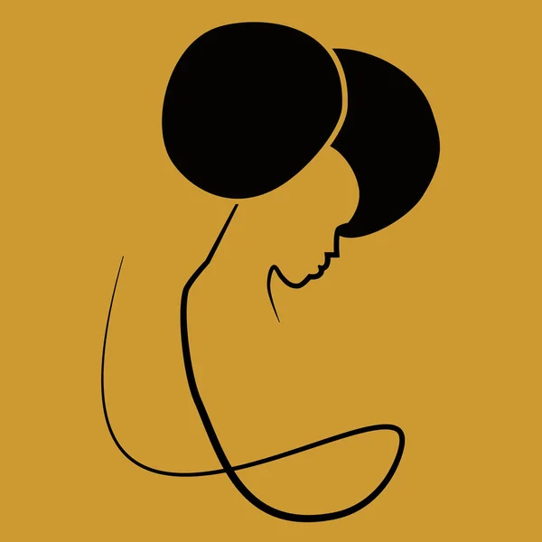 Minnie Mouse saç stili ile kız