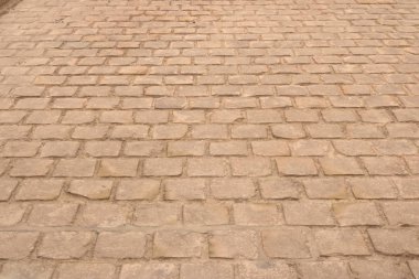 Eski şehir kireçtaşı kaldırımı, zemin