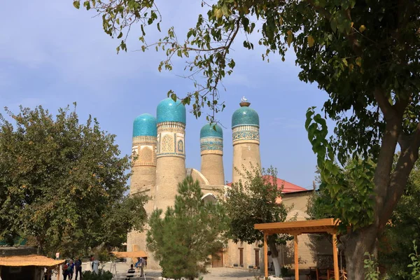 Chor Minor o Madrasah di Khalif Niyaz-kul a Bukhara, Uzbekistan . — Foto Stock