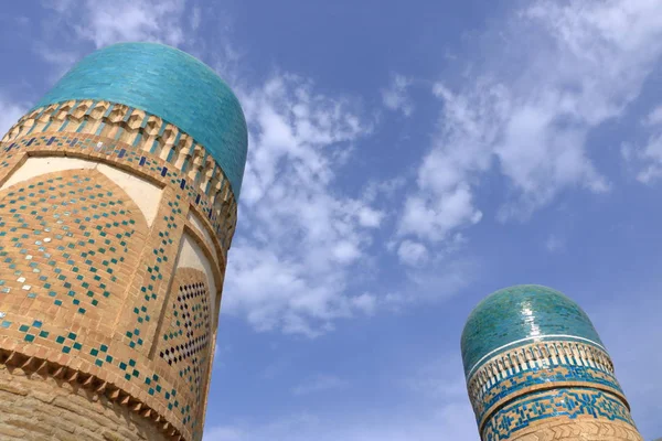 Chor Menor ou Madrassa de Khalif Niyaz-kul em Bukhara, Uzbequistão. — Fotografia de Stock