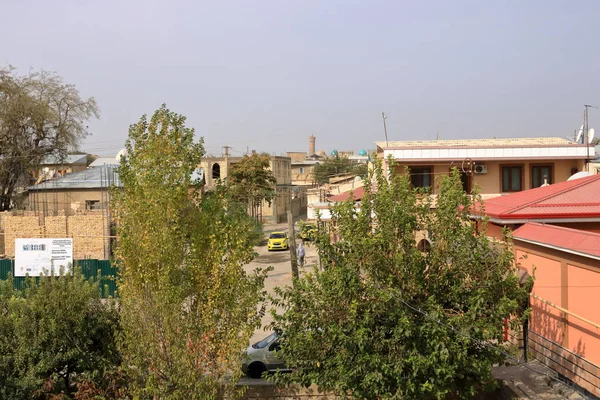 乌兹别克斯坦布哈拉全景，Chor Minor的观点 — 图库照片