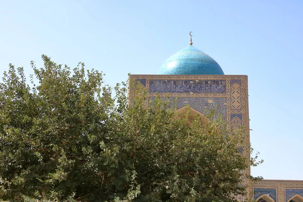 Άποψη του συγκροτήματος Poi Kolon Bukhara, Ουζμπεκιστάν. Παγκόσμια κληρονομιά της Unesco — Φωτογραφία Αρχείου