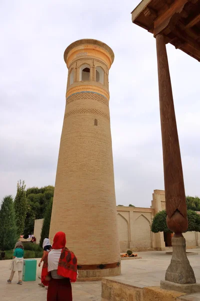 Pomnik złożony z Bahauddin Naqshbandi (1318-1389), jest centrum pielgrzymek, jak był czczony, nie tylko w mieście Buchara, ale również w całości islamskich. — Zdjęcie stockowe