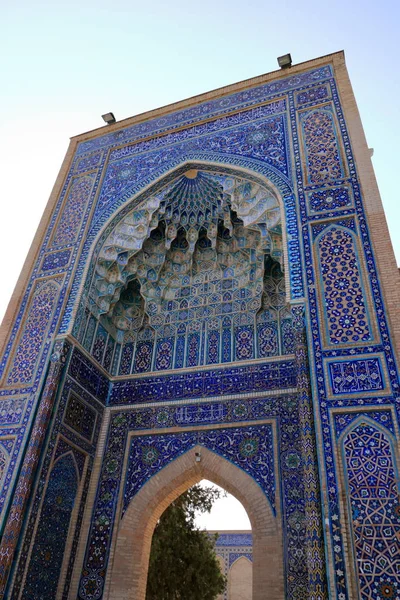 Gur-e Amir Mausoleum in Samarkand, zijderoute — Stockfoto