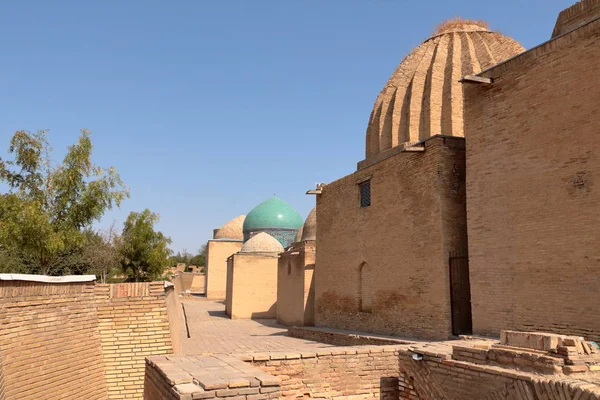 Мемориальный комплекс Шах-и-Зинда, некрополь в Самарканде, Узбекистан. Всемирное наследие ЮНЕСКО — стоковое фото