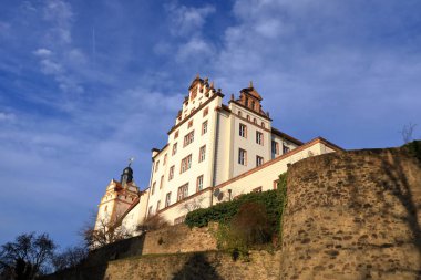 Colditz Şatosu, ünlü 2. Dünya Savaşı hapishanesi, Saksonya, Doğu Almanya / Avrupa