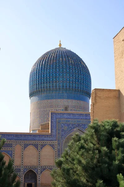 Gur-e Amir Mausoleum in Samarkand, Silk Road — Stock fotografie