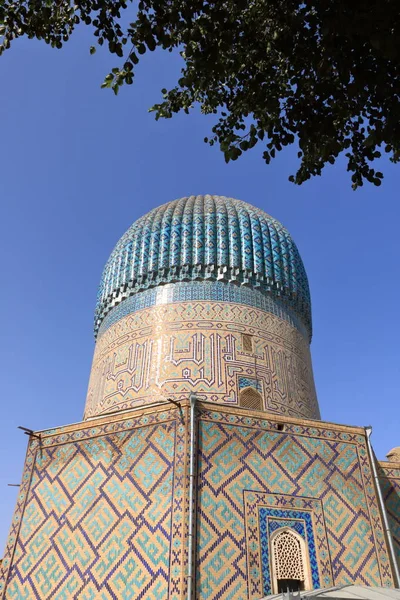 Gur-e Amir Mausoleum in Samarkand, Silk Road — Stock Photo, Image